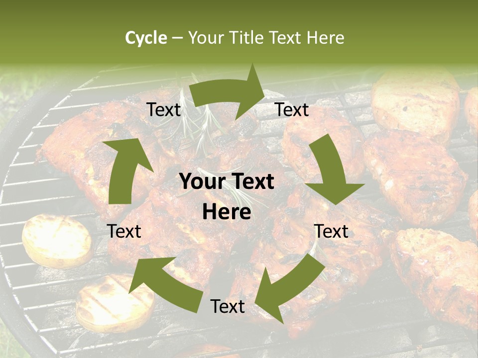 Outdoor Hungry Food PowerPoint Template