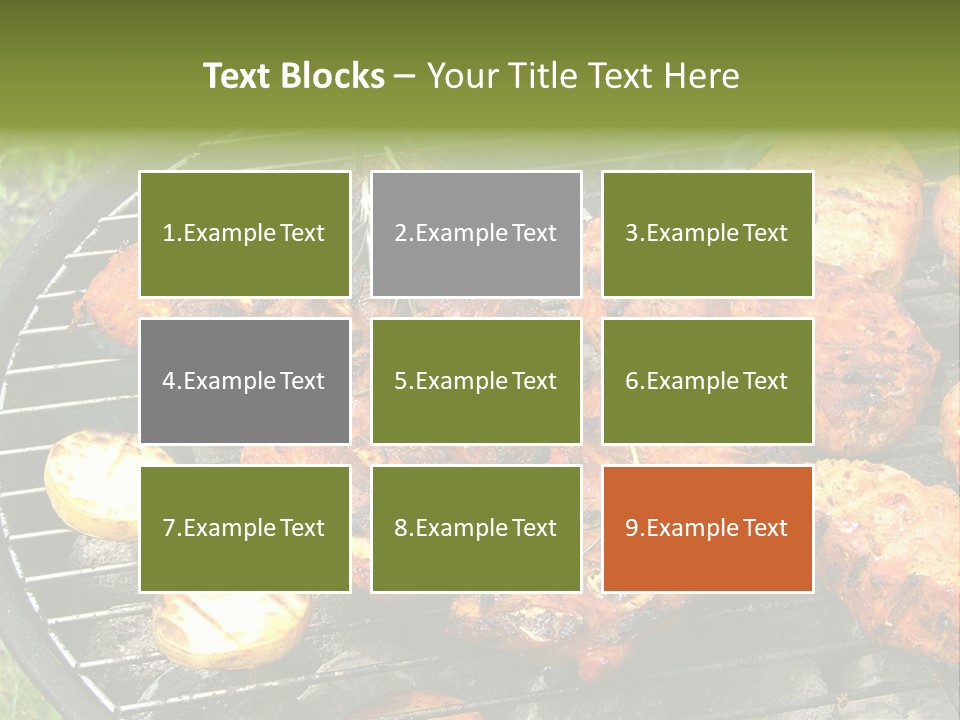 Outdoor Hungry Food PowerPoint Template