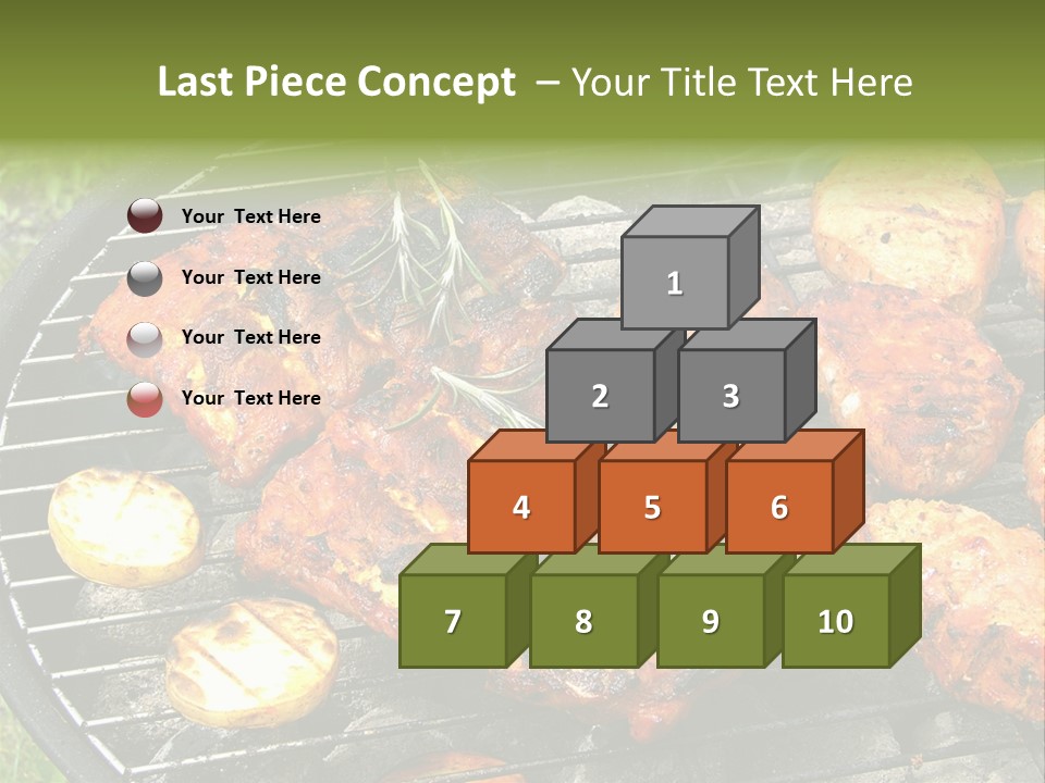 Outdoor Hungry Food PowerPoint Template