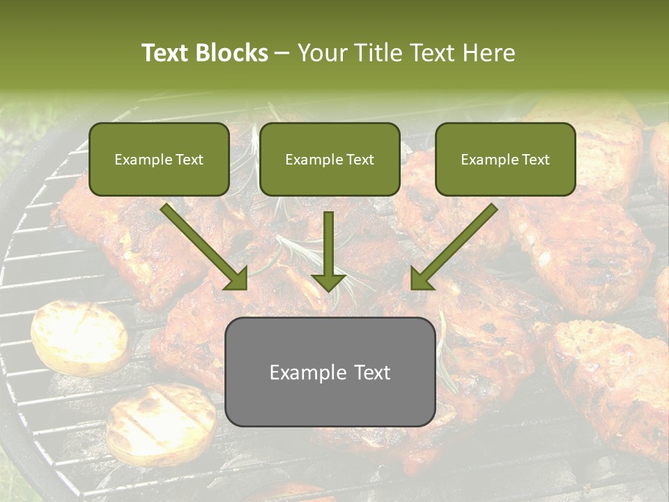 Outdoor Hungry Food PowerPoint Template