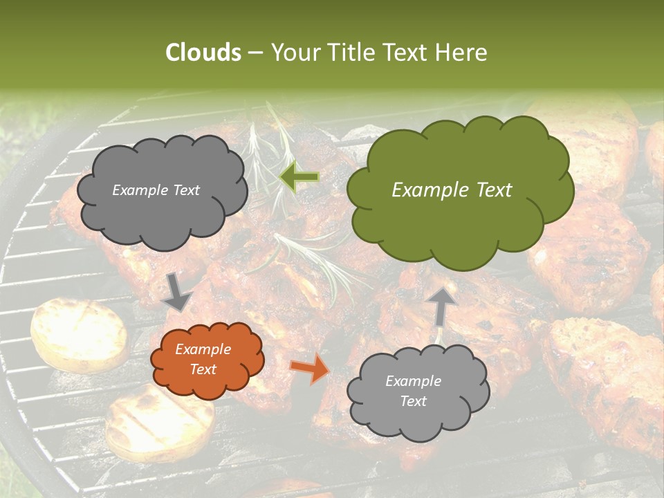 Outdoor Hungry Food PowerPoint Template