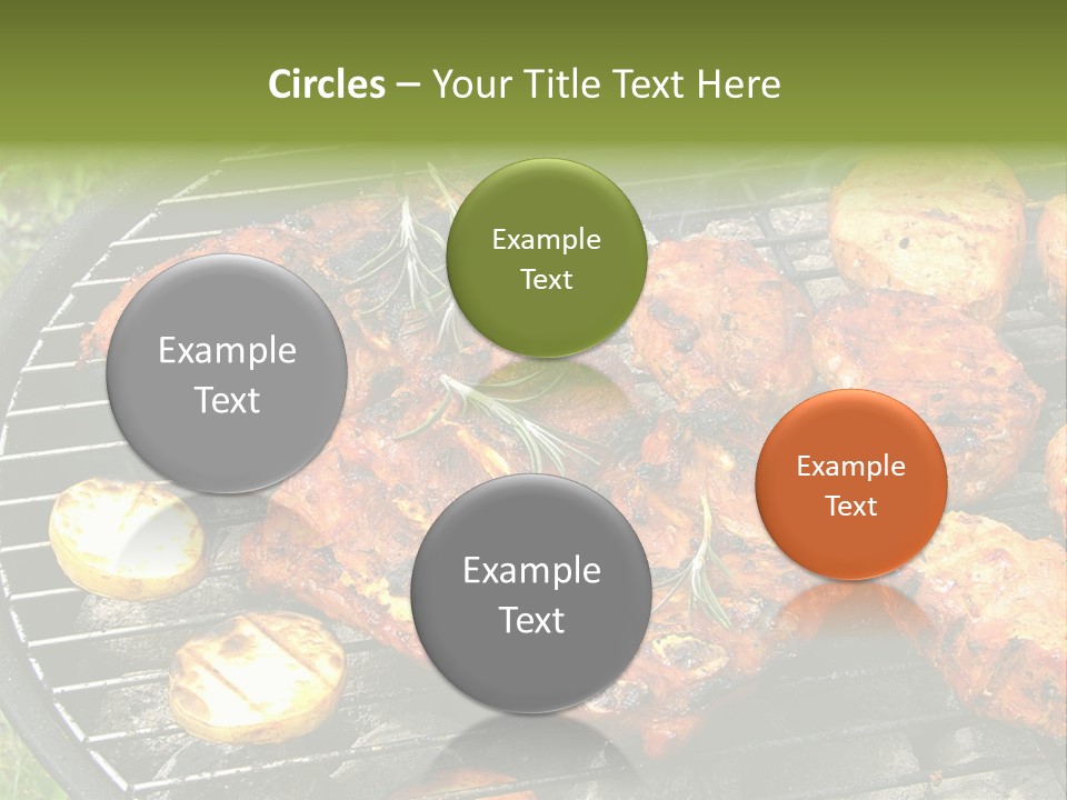 Outdoor Hungry Food PowerPoint Template