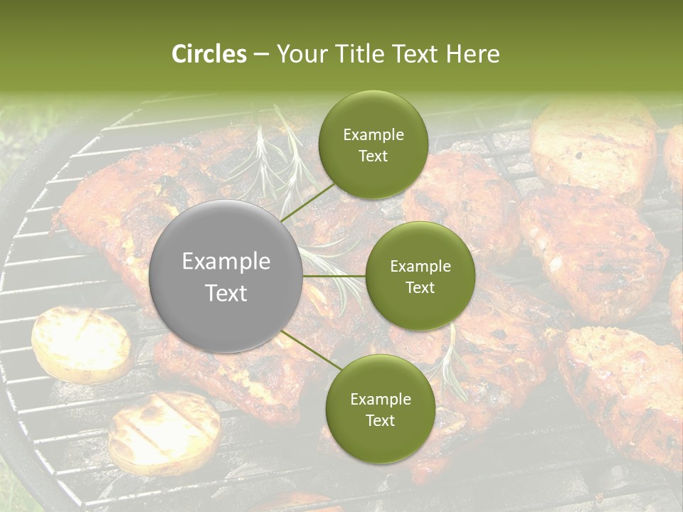 Outdoor Hungry Food PowerPoint Template