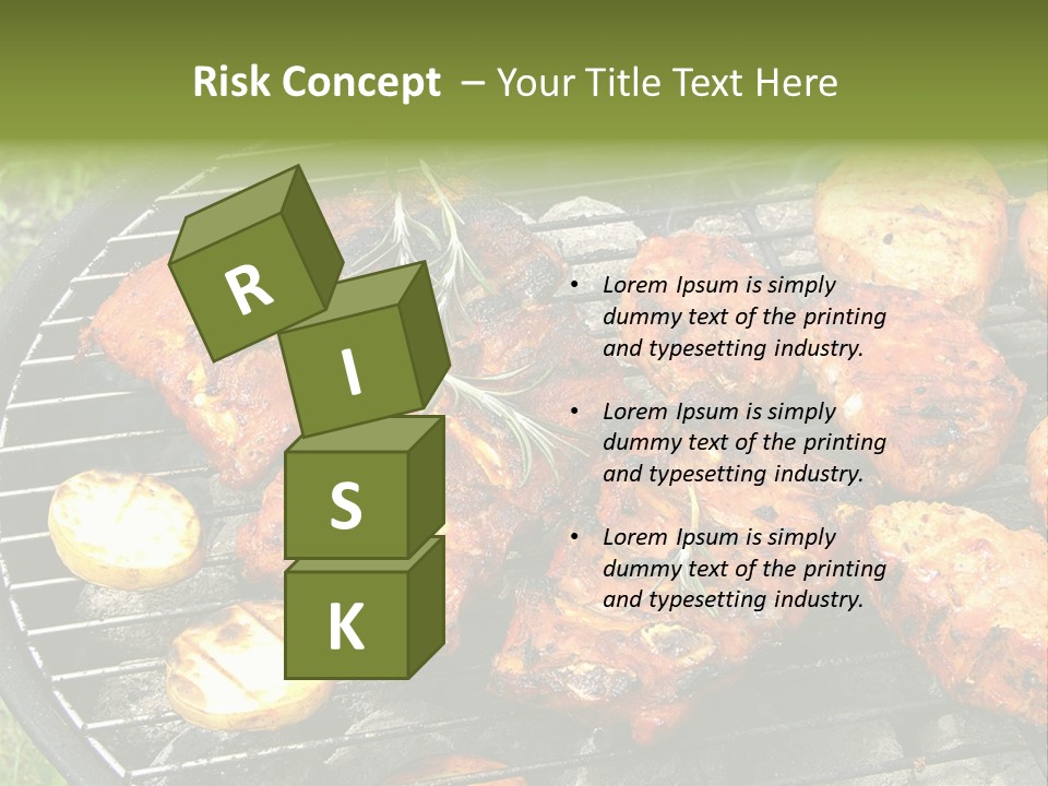 Outdoor Hungry Food PowerPoint Template