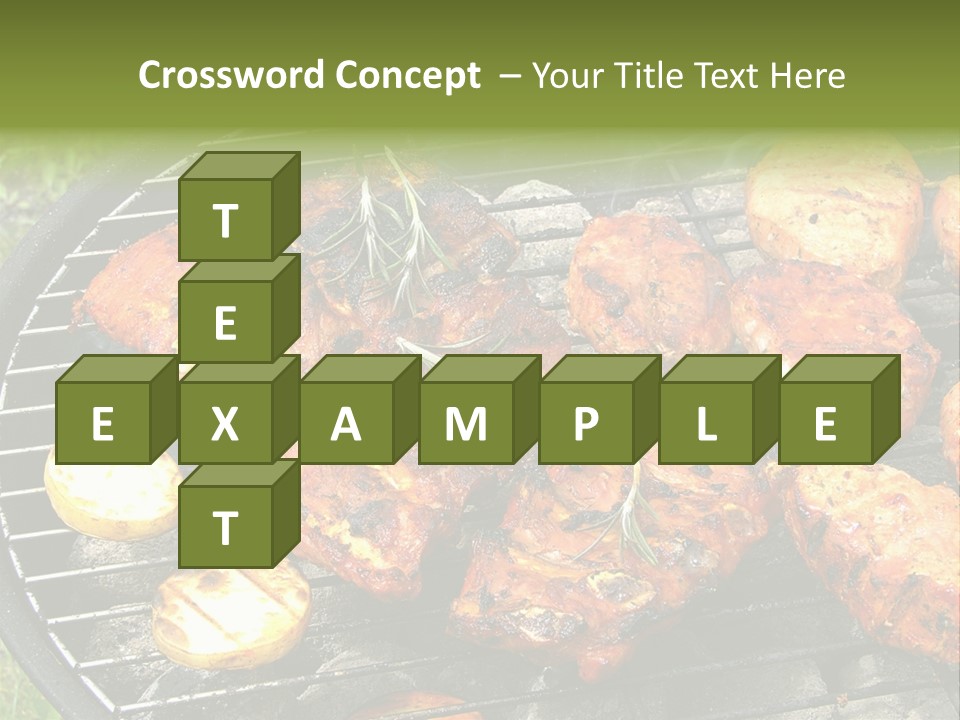 Outdoor Hungry Food PowerPoint Template