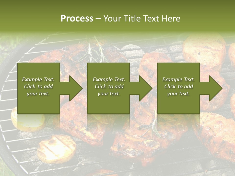 Outdoor Hungry Food PowerPoint Template