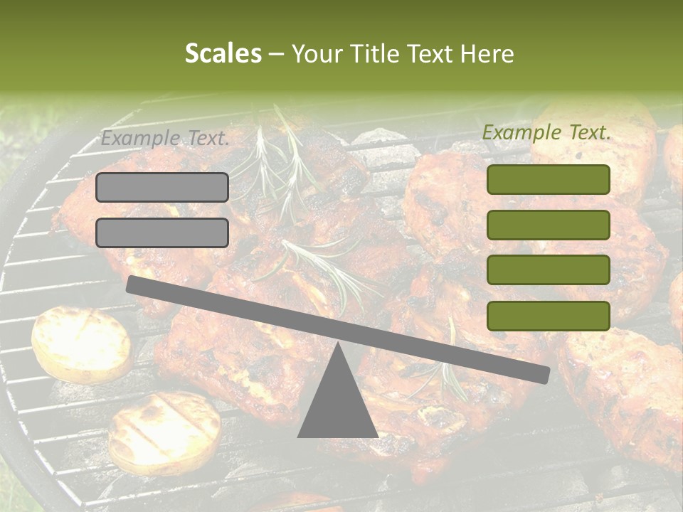 Outdoor Hungry Food PowerPoint Template