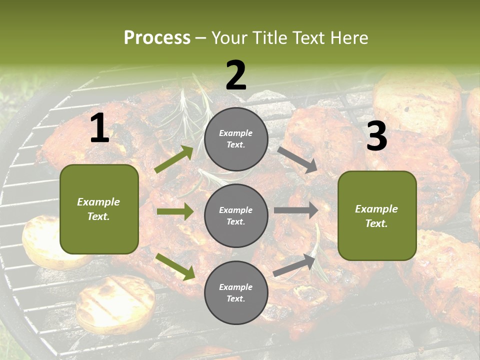Outdoor Hungry Food PowerPoint Template