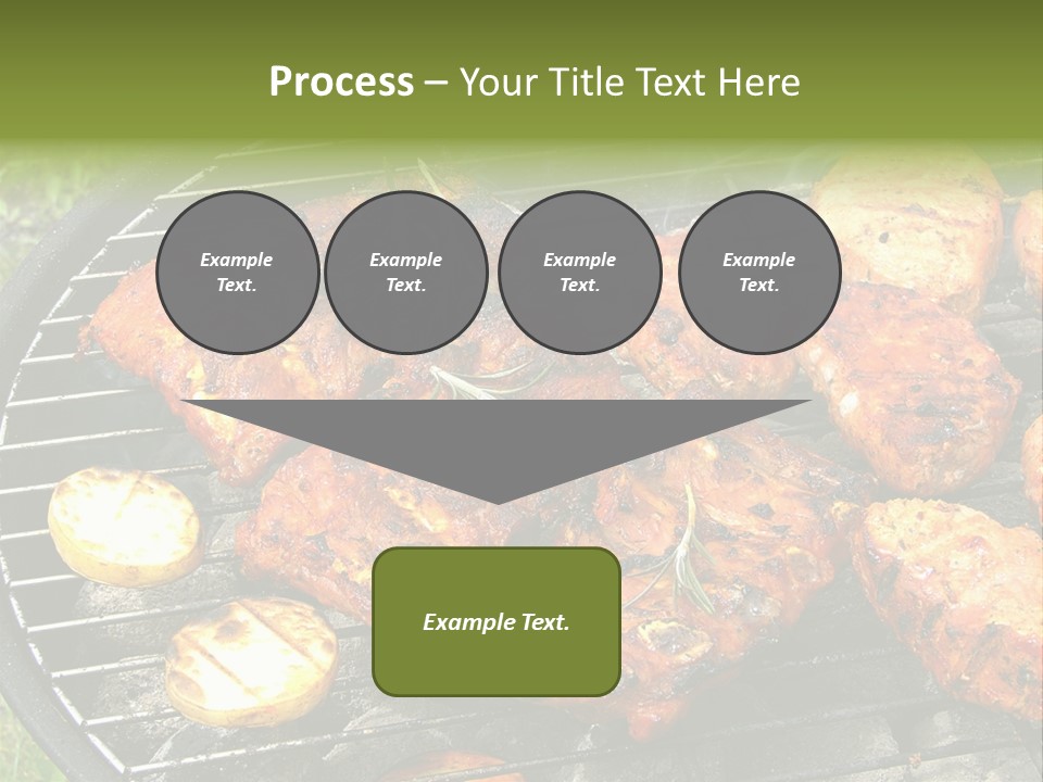 Outdoor Hungry Food PowerPoint Template