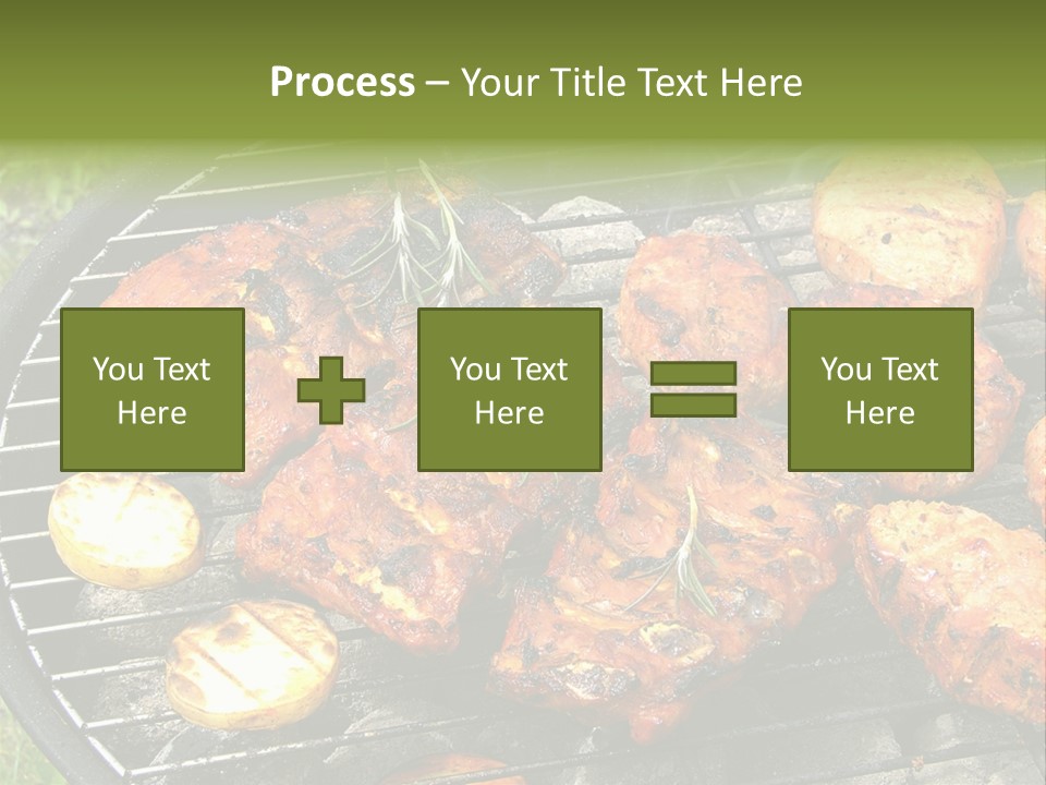 Outdoor Hungry Food PowerPoint Template