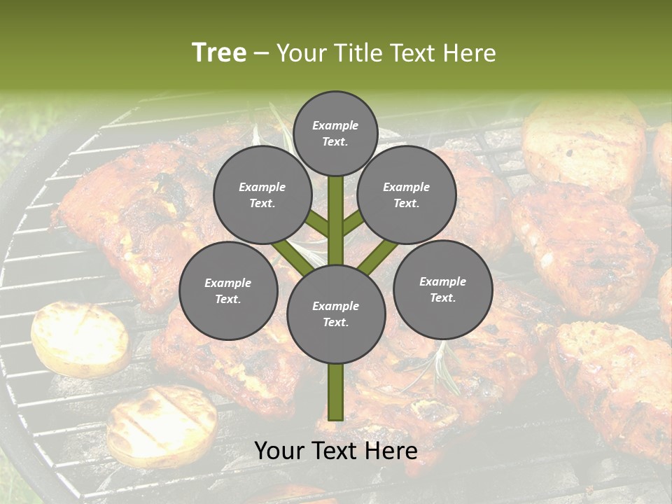 Outdoor Hungry Food PowerPoint Template