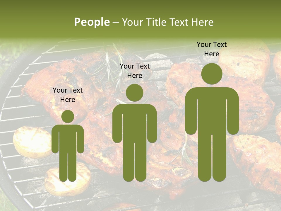 Outdoor Hungry Food PowerPoint Template