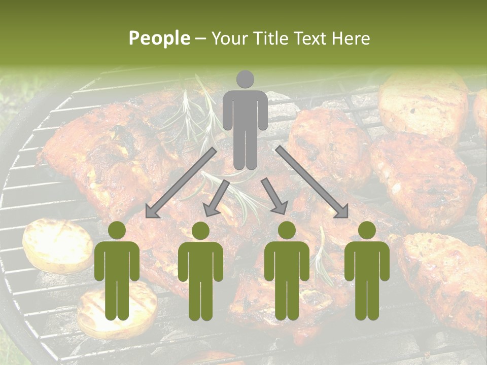 Outdoor Hungry Food PowerPoint Template