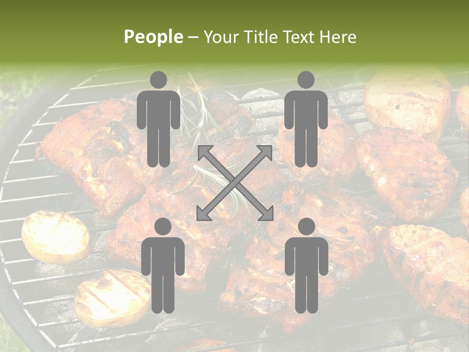 Outdoor Hungry Food PowerPoint Template