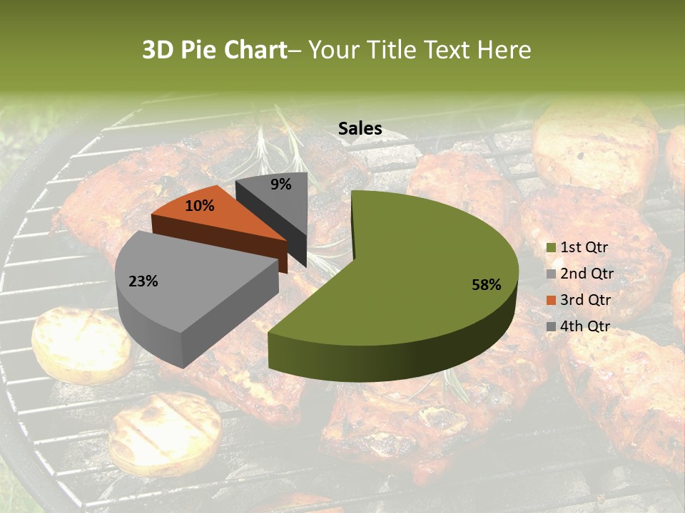 Outdoor Hungry Food PowerPoint Template
