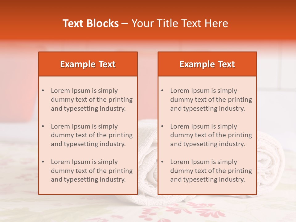 Warm Room Relax PowerPoint Template