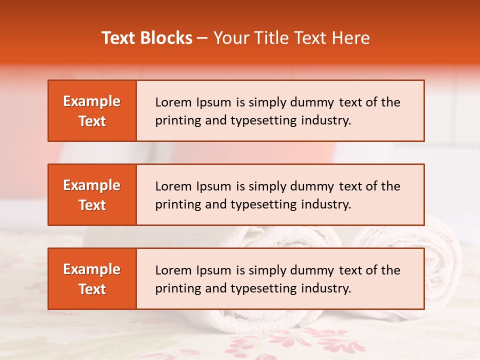 Warm Room Relax PowerPoint Template