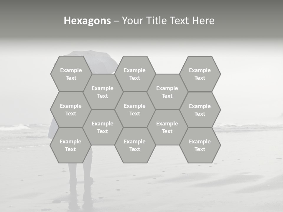 Portrait Coastline Travel PowerPoint Template