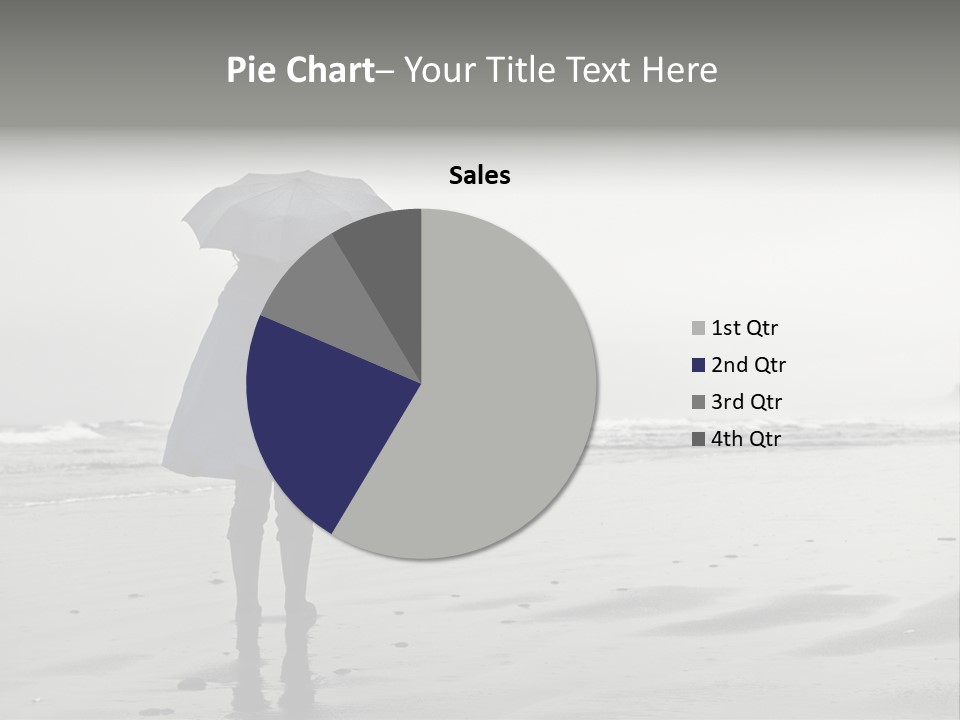 Portrait Coastline Travel PowerPoint Template