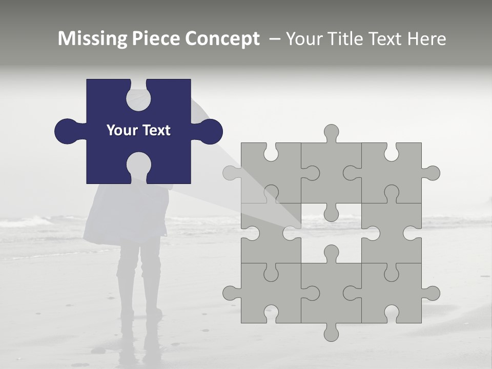 Portrait Coastline Travel PowerPoint Template