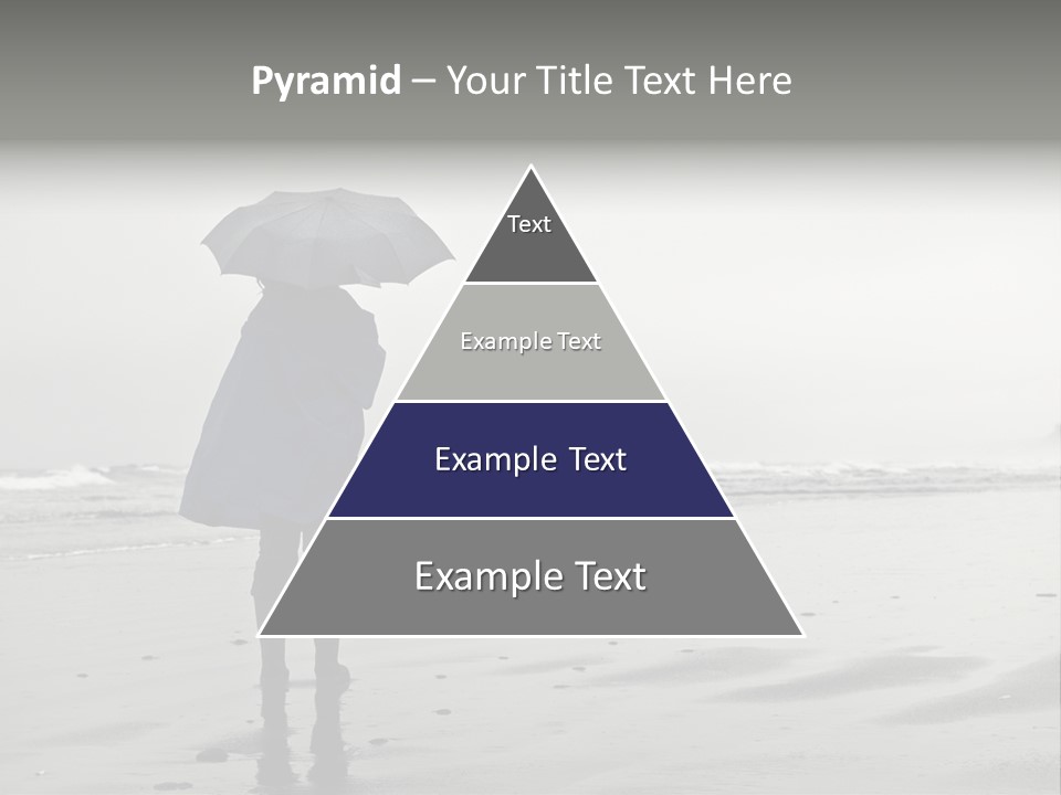 Portrait Coastline Travel PowerPoint Template