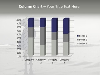 Portrait Coastline Travel PowerPoint Template