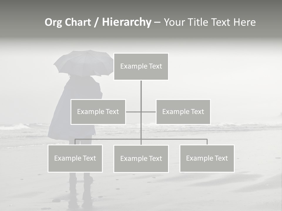 Portrait Coastline Travel PowerPoint Template