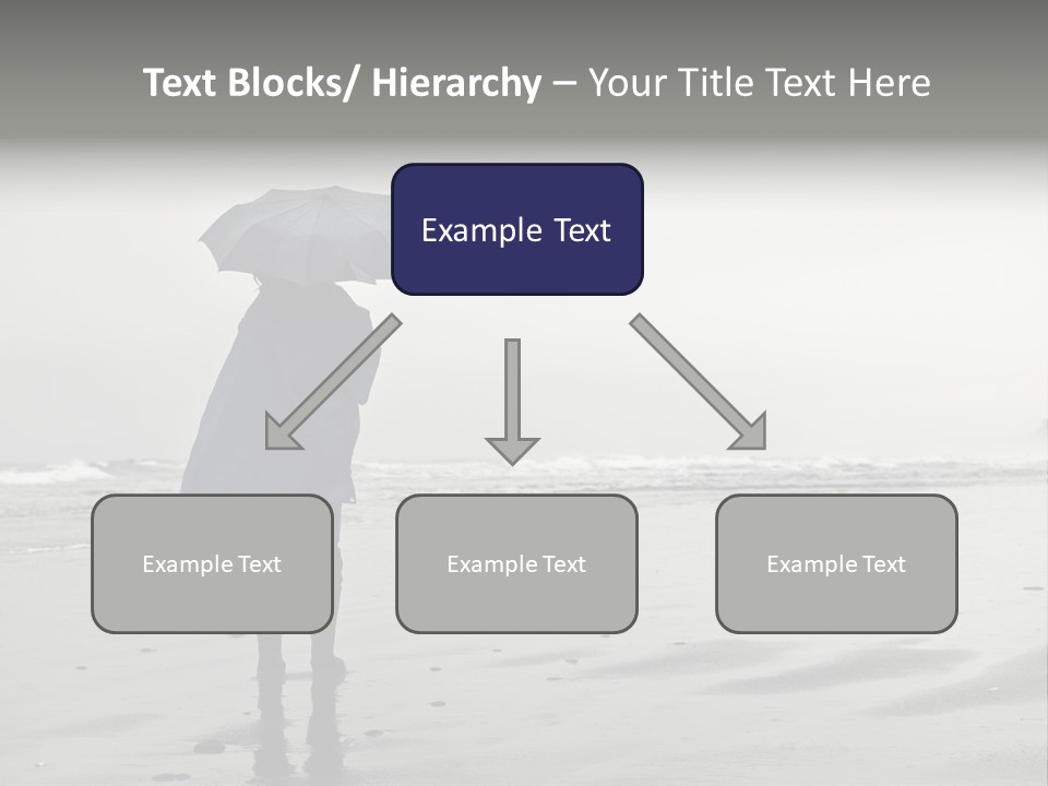 Portrait Coastline Travel PowerPoint Template