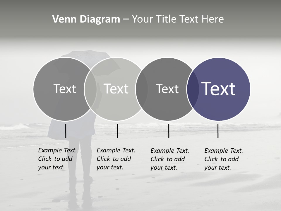 Portrait Coastline Travel PowerPoint Template