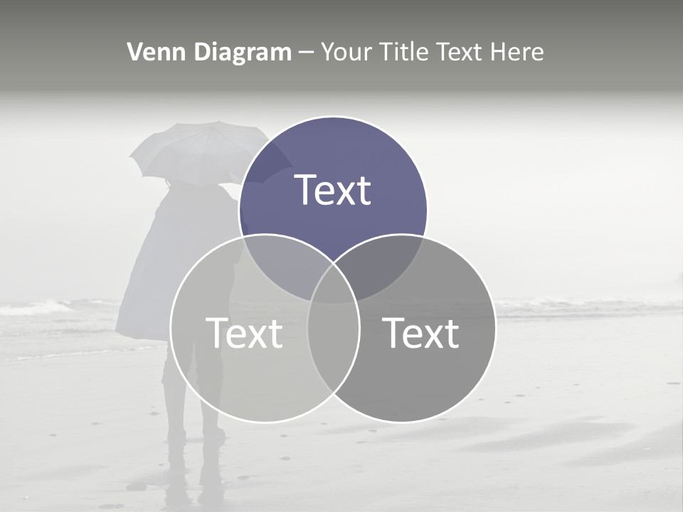 Portrait Coastline Travel PowerPoint Template