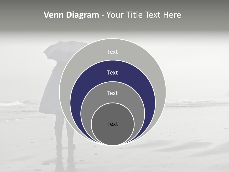 Portrait Coastline Travel PowerPoint Template