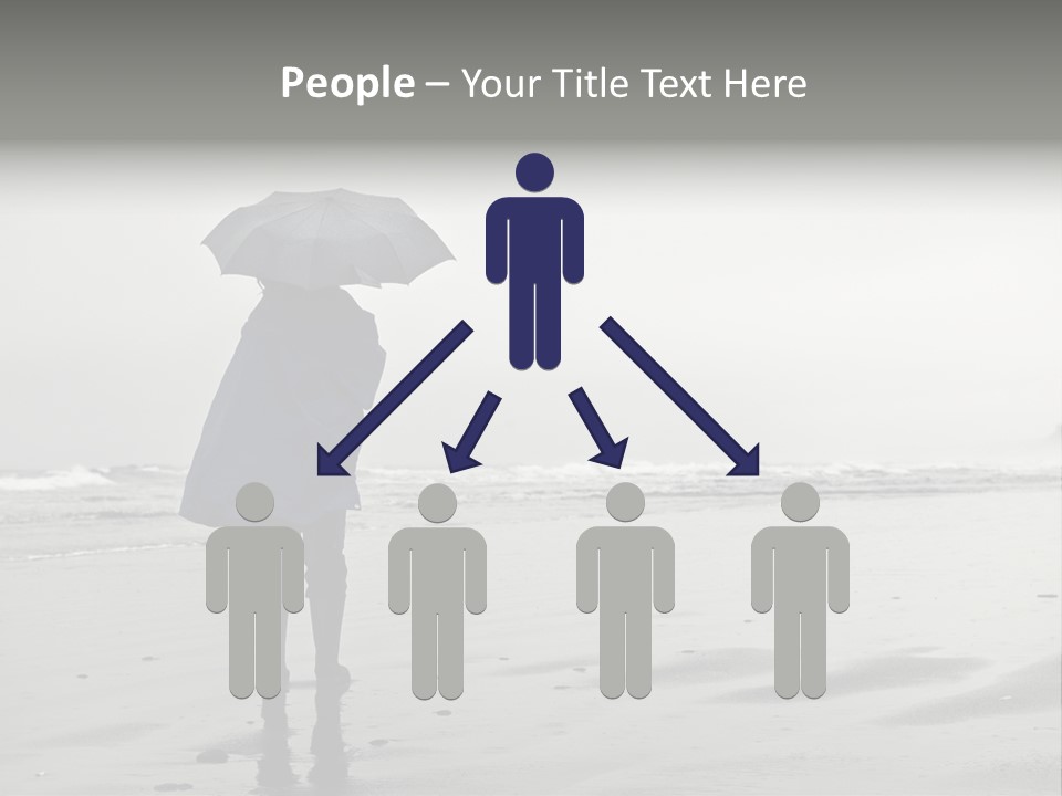 Portrait Coastline Travel PowerPoint Template