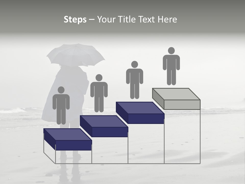 Portrait Coastline Travel PowerPoint Template