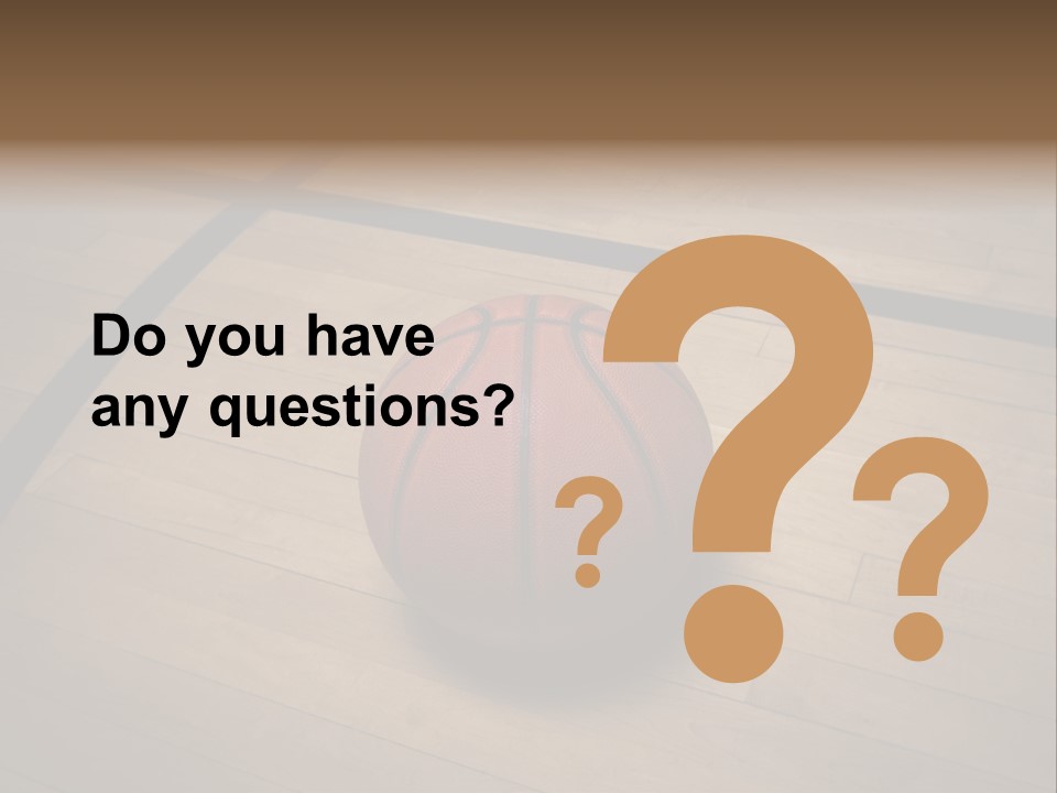 Above Dramatic Wooden Floor PowerPoint Template