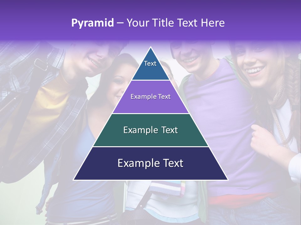 Class Casual Portrait PowerPoint Template