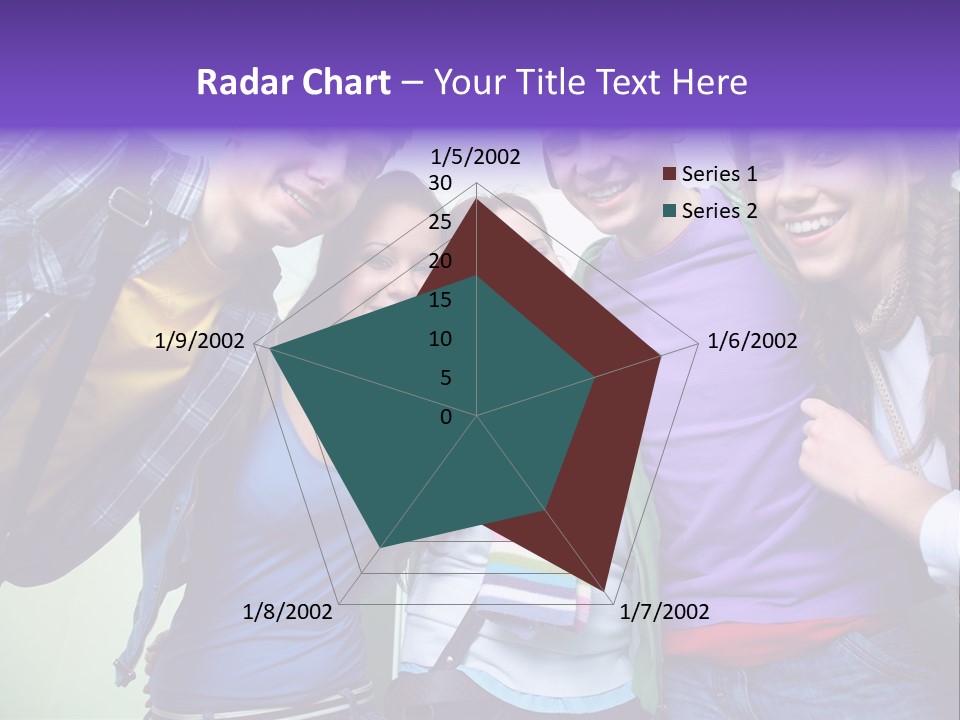 Class Casual Portrait PowerPoint Template