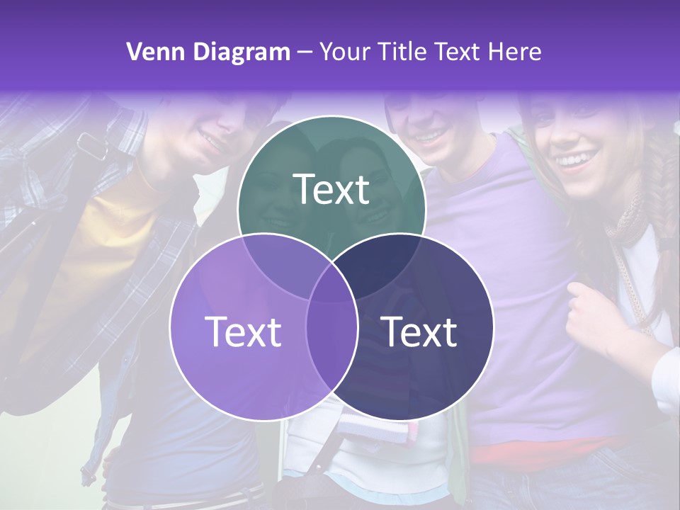 Class Casual Portrait PowerPoint Template