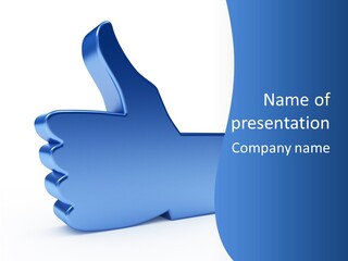 Reflection Object Connection PowerPoint Template