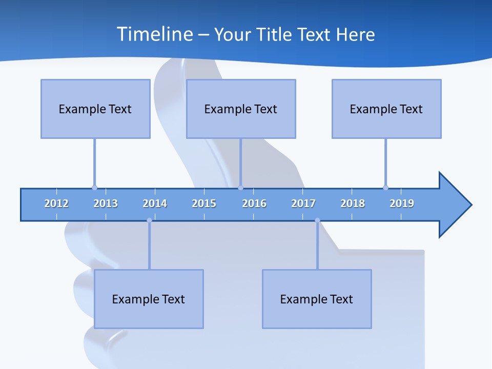 Reflection Object Connection PowerPoint Template