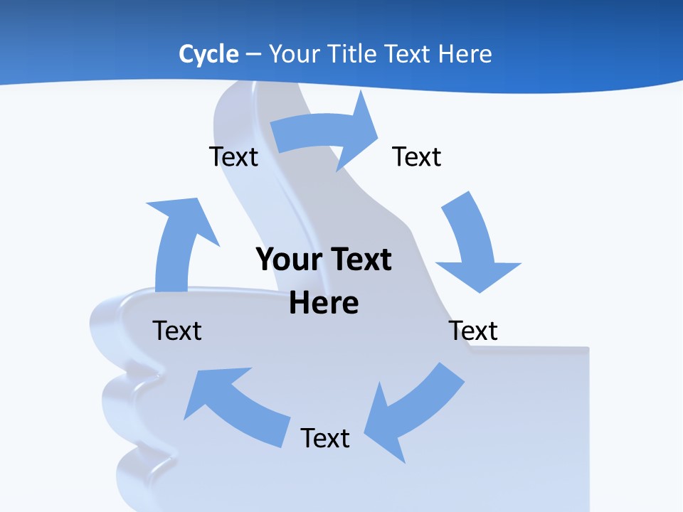 Reflection Object Connection PowerPoint Template