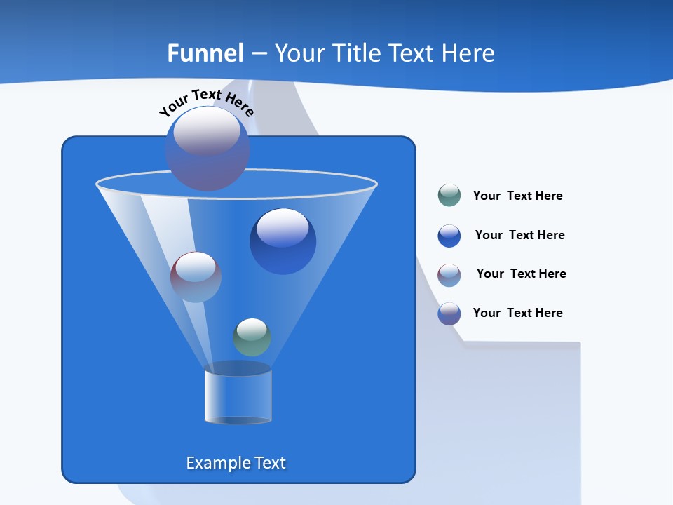 Reflection Object Connection PowerPoint Template