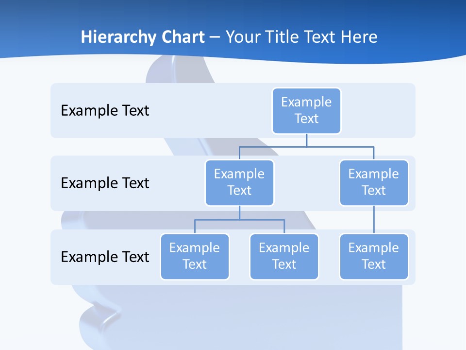 Reflection Object Connection PowerPoint Template