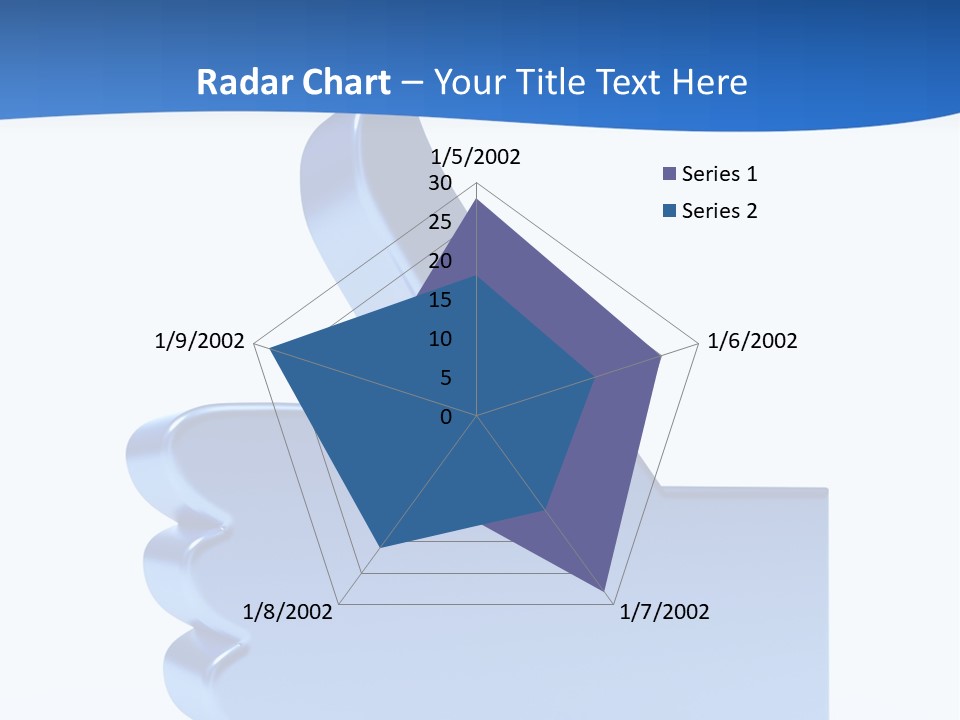 Reflection Object Connection PowerPoint Template