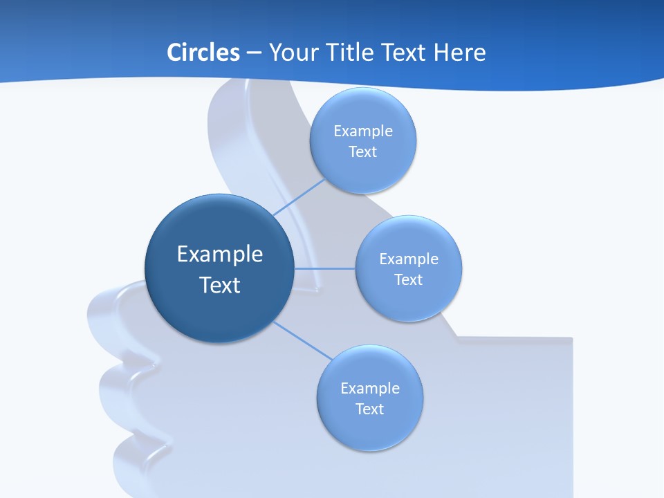 Reflection Object Connection PowerPoint Template