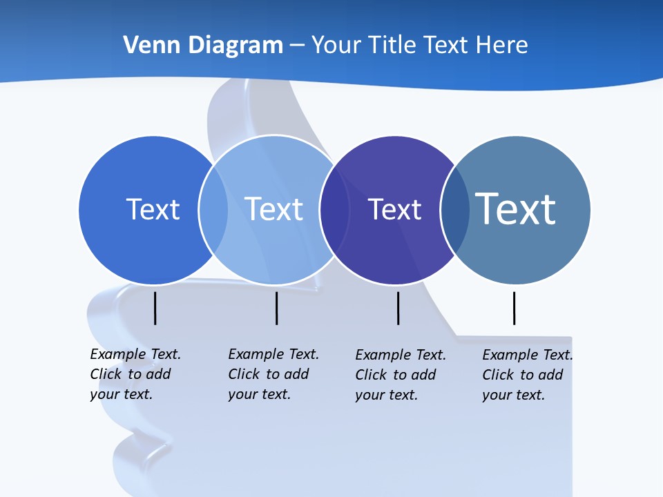 Reflection Object Connection PowerPoint Template