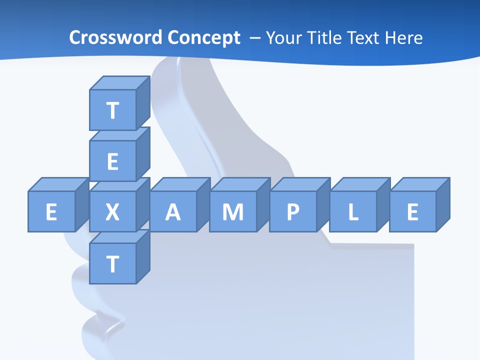 Reflection Object Connection PowerPoint Template