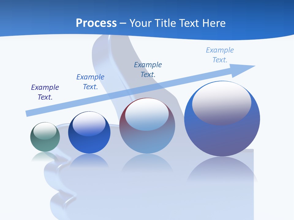 Reflection Object Connection PowerPoint Template