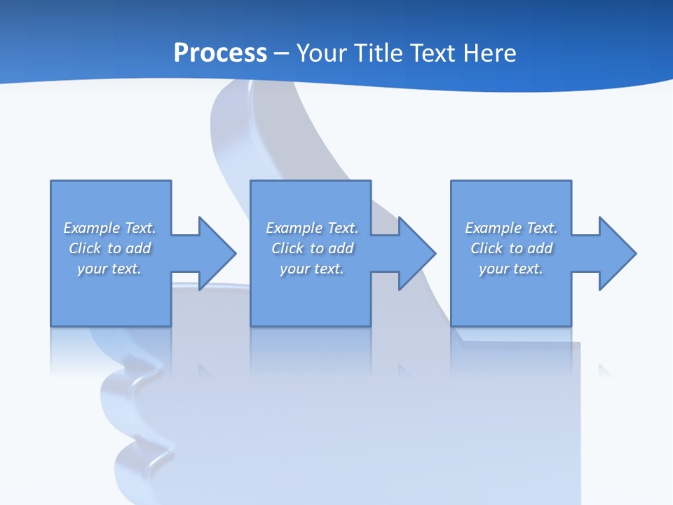 Reflection Object Connection PowerPoint Template