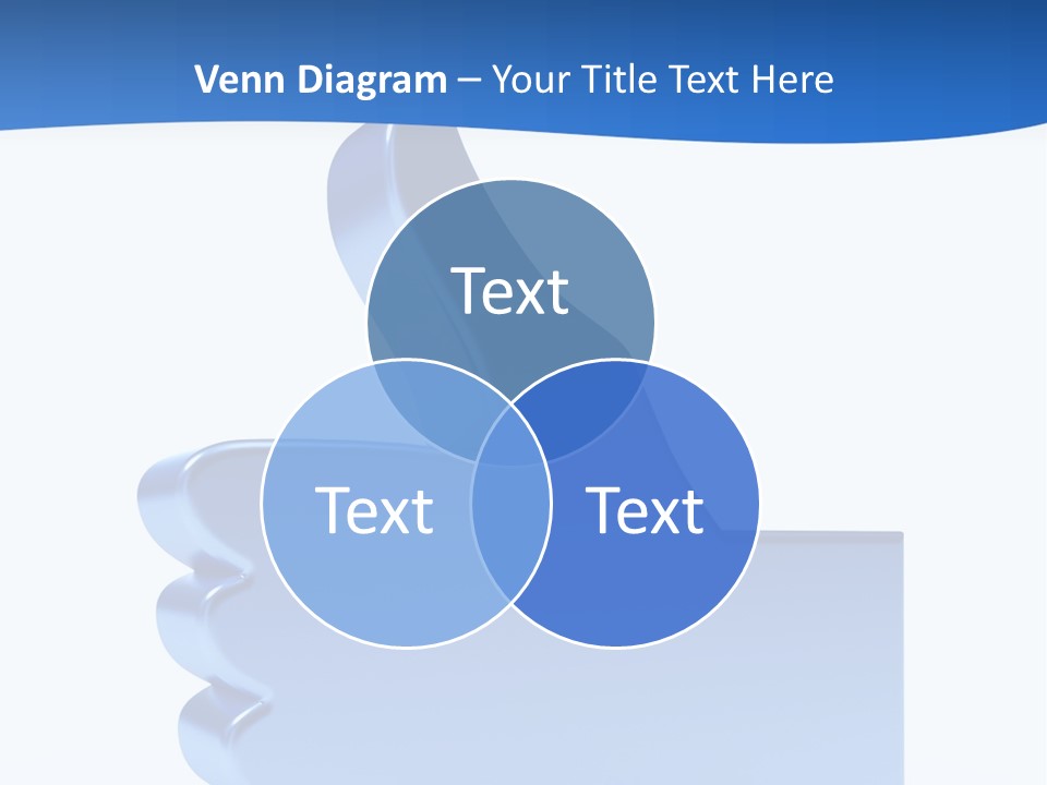 Reflection Object Connection PowerPoint Template