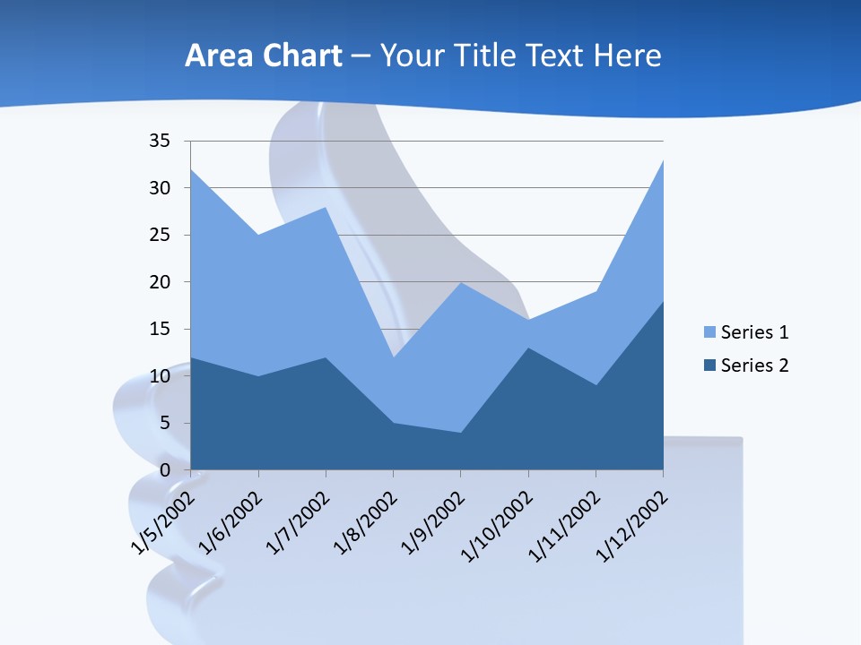Reflection Object Connection PowerPoint Template